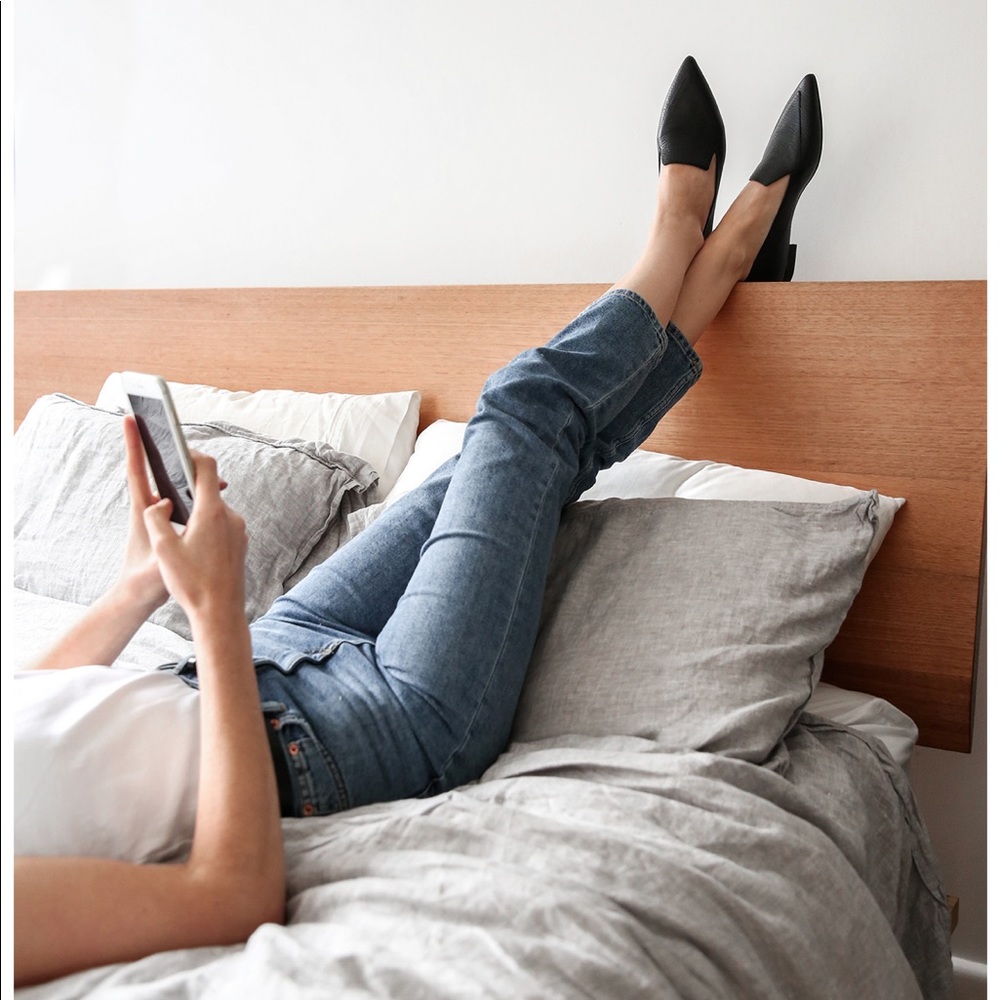 NWOB Everlane The Boss Flat black